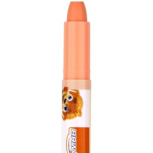 Giz de Cera Jumbo Retratil Pastel 6 Cores - Imagem 3