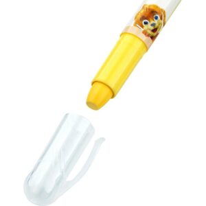 Giz de Cera Jumbo Retratil Pastel 6 Cores - Imagem 4