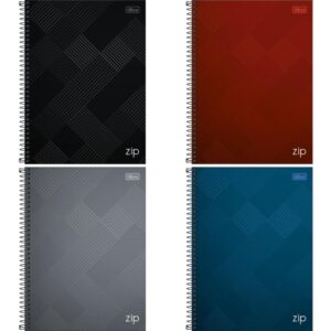 Caderno 10X1 Capa Dura Zip 160FLS. - Imagem 1