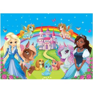 Quebra-Cabeca Cartonado Sonho de Princesa 200 Pecas - Imagem 2