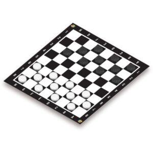 Jogo de Tabuleiro 2 em 1 Dama e Trilha - Imagem 2