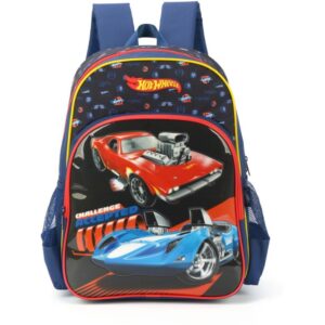 Mochila Infantil Hot Wheels Gd Az - Imagem 1