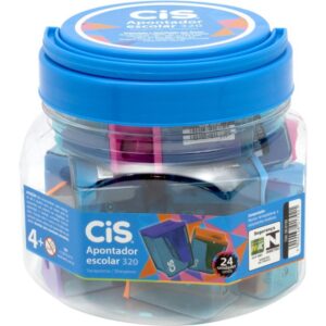 Apontador com Deposito Cis 320 Neon Cores - Imagem 1
