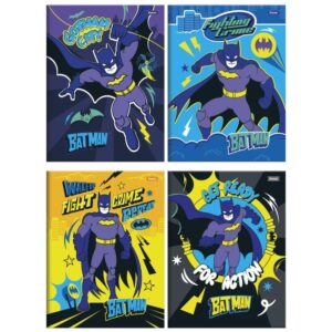 Caderno Brochurao Capa Dura Batman 80FLS. - Imagem 1