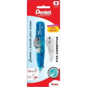 Corretivo em Fita Corretion Tape 6M Azul C/Refil - Imagem 6