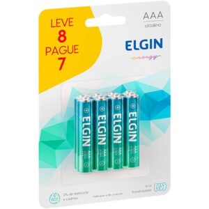 Pilha Alcalina Palito Aaa Pague 7 Leve 8 - Imagem 1