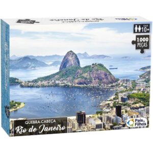 Quebra-Cabeca Cartonado Rio de Janeiro 1000 Pecas - Imagem 1