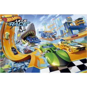 Quebra-Cabeca Cartonado Hot Wheels P150 - Imagem 2