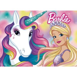 Quebra-Cabeca Cartonado Barbie P60 - Imagem 2