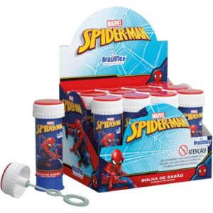 Bolha de Sabao Spider Man 60ML C/Jogo - Imagem 1