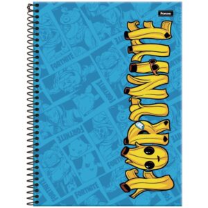 Caderno 10X1 Capa Dura Fortnite 160FLS. - Imagem 9
