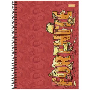 Caderno 10X1 Capa Dura Fortnite 160FLS. - Imagem 7
