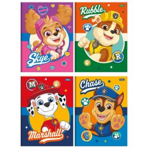 Caderno Brochurao Capa Dura Patrulha Canina 80FLS. - Imagem 1