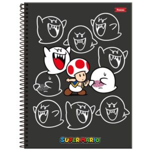 Caderno 01X1 Capa Dura Super Mario Bros 80F - Imagem 3