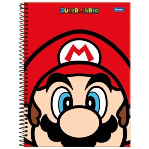 Caderno 01X1 Capa Dura Super Mario Bros 80F - Imagem 4
