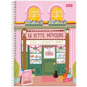 Caderno 01X1 Capa Dura Like It 80FLS. - Imagem 3