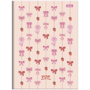 Caderno Brochurao Capa Dura Pop Collection 96FLS. - Imagem 2