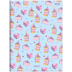 Caderno Brochurao Capa Dura Fuzy 80FLS. - Imagem 3