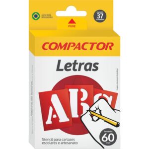 Letra Vazada Letras e Algarismos 60MM - Imagem 1