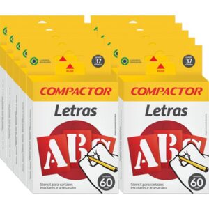 Letra Vazada Letras e Algarismos 60MM - Imagem 2