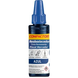 Tinta Marcador Permanente Reabastecedor 030ML Azul - Imagem 1