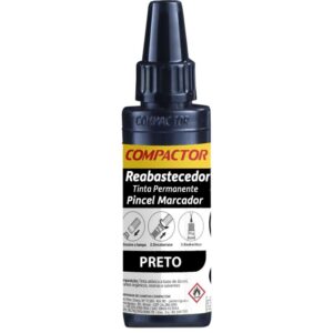 Tinta Marcador Permanente Reabastecedor 030ML Preto - Imagem 1