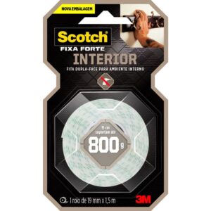 Fita Fixa Forte Espuma 113 19MMX1,5M - Imagem 1