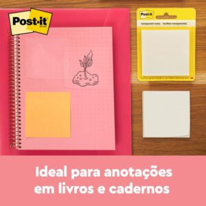 Bloco de Recado Post-It Transparente 73X73MM C/36 Fls. - Imagem 5