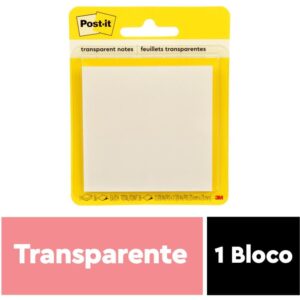 Bloco de Recado Post-It Transparente 73X73MM C/36 Fls. - Imagem 6