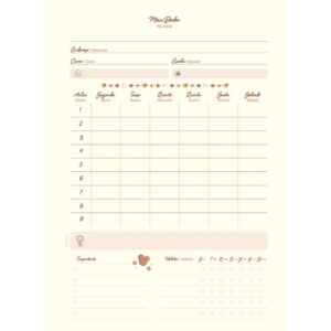 Caderno 10X1 Capa Dura Mickey.minnie Arts KRAFT160I.A - Imagem 5