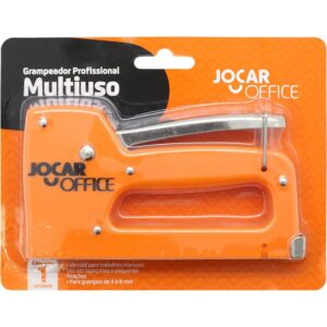 Grampeador Tapeceiro Jocar Office Plastico Profissi - Imagem 3