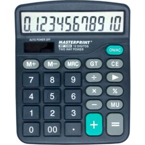 Calculadora de Mesa 12 Dig.mp 1086 Az/Cz Pl/Solar - Imagem 1