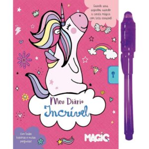 Diario Unicornios Pequeno 12X15CM 48P - Imagem 1