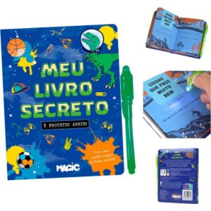Diario Meu Livro Secreto 12X15CM 48PG - Imagem 1