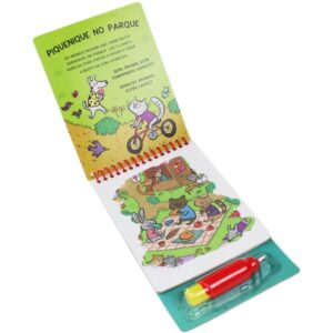Livro Aquabook Animais Divertidos 24X14CM 10P - Imagem 2