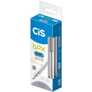 Caneta Gel Cis Bpx Gel 1.0MM Prata - Imagem 1