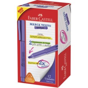 Caneta Marca Texto Grifpen Roxa - Imagem 1