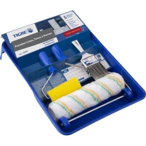 Rolo de Pintura Kit Anti Respingo 5PCS Multius - Imagem 1
