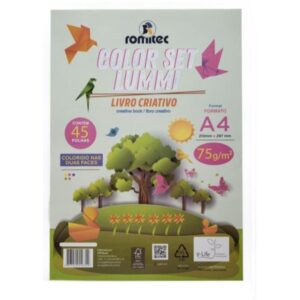 Bloco para Educacao Artistica Criativo Lummi C/Livro 75G 45F - Imagem 1