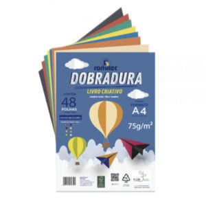 Bloco para Educacao Artistica Criativo Dobrad.c/LIVR.75G 48F - Imagem 1