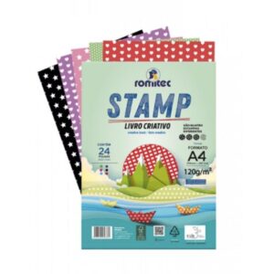 Bloco para Educacao Artistica Stamp C/Livro 120G 24FLS - Imagem 1