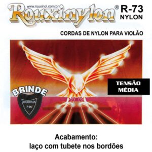 Encordoamento P/Violao Ny.pt/Dr Media Tensao - Imagem 1