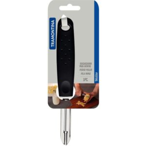 Utensilio Domestico Descascador de Batatas Inox Pt - Imagem 3