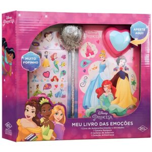 Livro Infantil Colorir Princesas Livro das Emocoes - Imagem 1