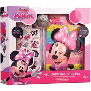 Livro Infantil Colorir Minnie Livro das Emocoes - Imagem 1