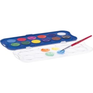 Aquarela Escolar Giotto Mini 12 Cores 23MM - Imagem 2