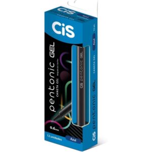 Caneta Gel Cis Pentonic 0,6MM Azul - Imagem 1