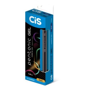 Caneta Gel Cis Pentonic 1,0MM Ouro - Imagem 1