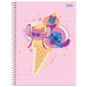 Caderno 10X1 Capa Dura Stitch 160FLS. - Imagem 2