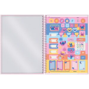 Caderno 10X1 Capa Dura Stitch 160FLS. - Imagem 7